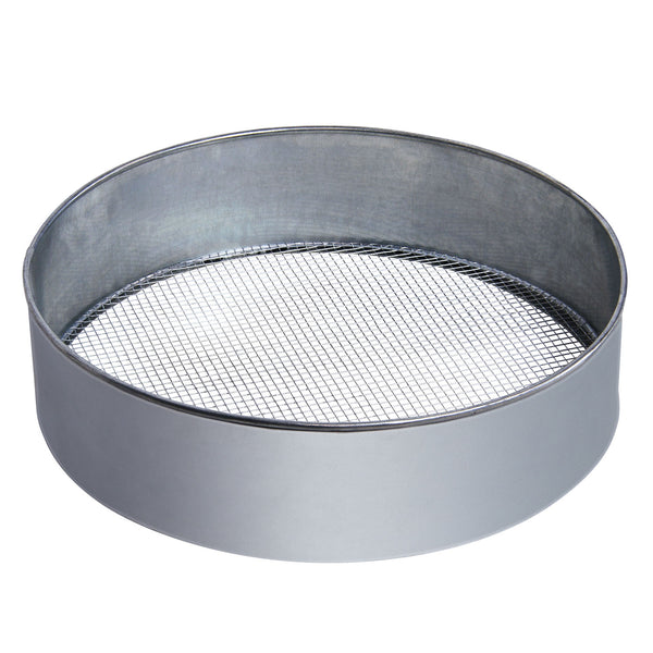 Bellissa Metallrandsieb mit Wechselgitter Ø 39 cm, verzinkt, mit eingelegtem Gitter, Freisteller